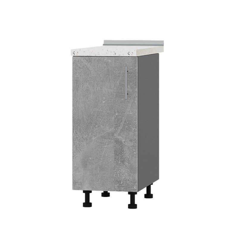 Кухонный модуль Оптима Низ Н83-360 Антрацит/Бетон (без столешницы) 360х461х820 мм (DTM-072674)