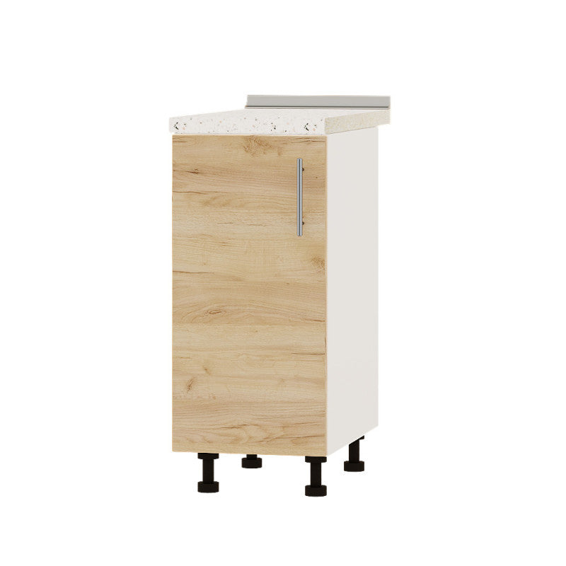 Кухонный модуль Оптима Низ Н83-360 Белый/Дуб Крафт Золотой (без столешницы) 360х461х820 мм (DTM-072683)