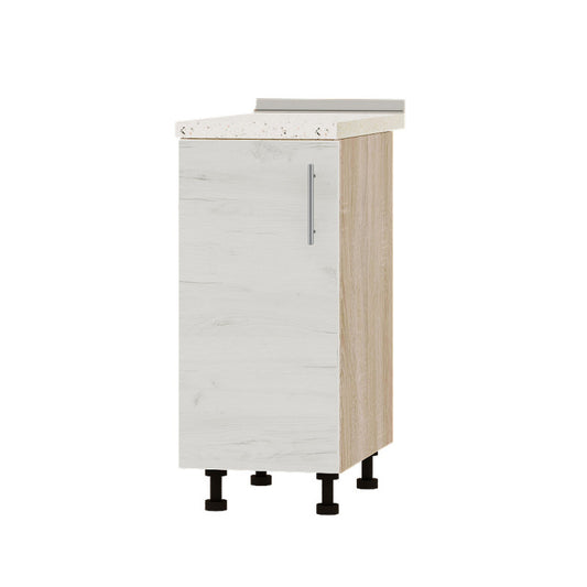 Кухонный модуль Оптима Низ Н83-360 Дуб Сонома/Дуб Крафт Белый (без столешницы) 360х461х820 мм (DTM-072688)