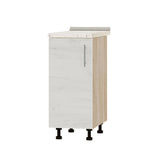 Кухонный модуль Оптима Низ Н83-360 Дуб Сонома/Дуб Крафт Белый (без столешницы) 360х461х820 мм (DTM-072688)