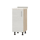 Кухонный модуль Оптима Низ Н83-370 Дуб Сонома/Дуб Крафт Белый (без столешницы) 370х461х820 мм (DTM-072709)