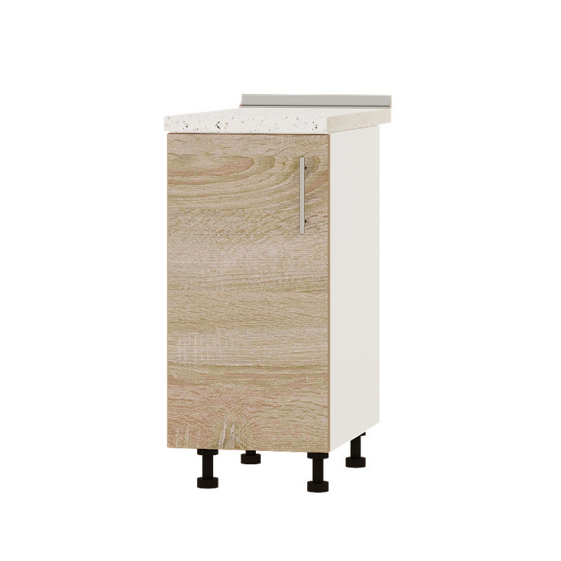 Кухонный модуль Оптима Низ Н83-380 Белый/Дуб Сонома (без столешницы) 380х461х820 мм (DTM-072725)