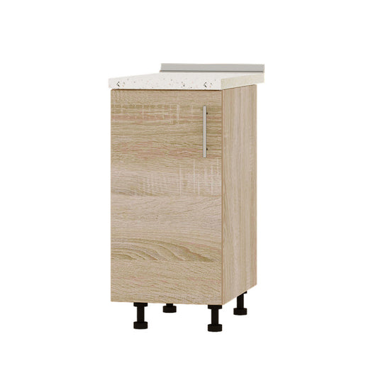 Кухонный модуль Оптима Низ Н83-390 Дуб Сонома/Дуб Сонома (без столешницы) 390х461х820 мм (DTM-072658)