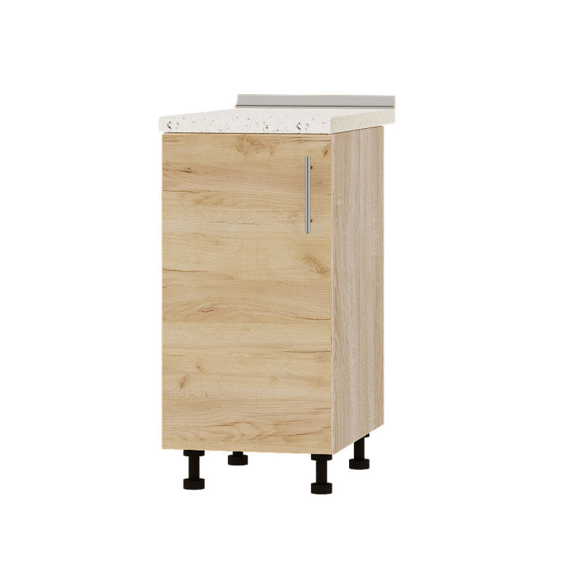 Кухонный модуль Оптима Низ Н83-400 Дуб Сонома/Дуб Крафт Золотой (без столешницы) 400х461х820 мм (DTM-072500)