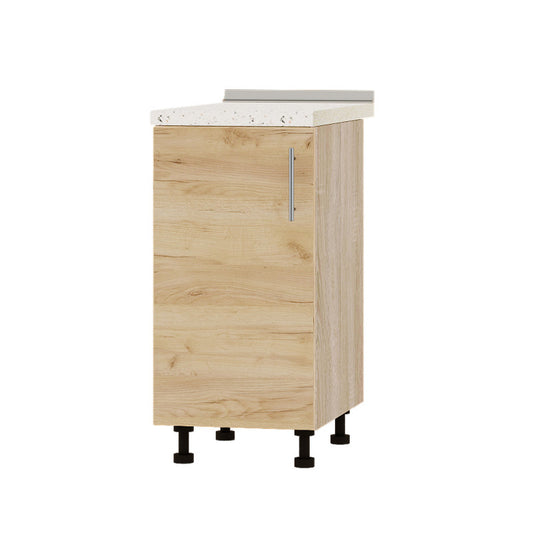 Кухонный модуль Оптима Низ Н83-400 Дуб Сонома/Дуб Крафт Золотой (без столешницы) 400х461х820 мм (DTM-072500)