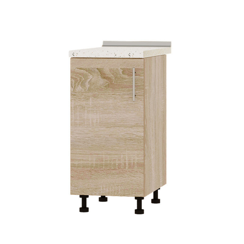 Кухонный модуль Оптима Низ Н83-400 Дуб Сонома/Дуб Сонома (без столешницы) 400х461х820 мм (DTM-072501)