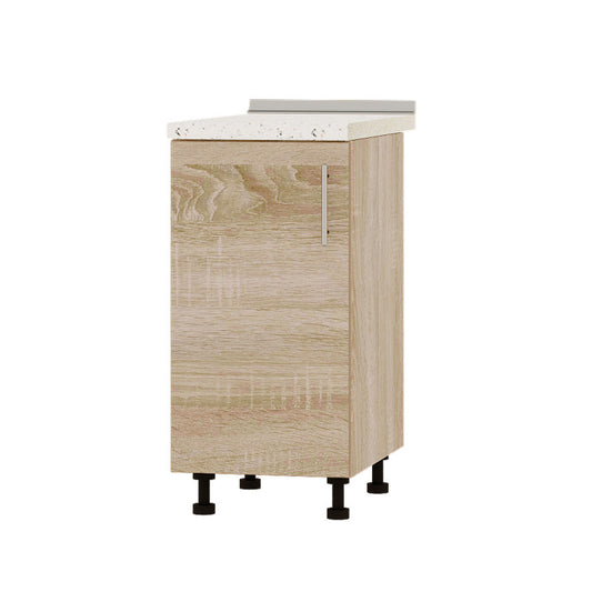 Кухонный модуль Оптима Низ Н83-400 Дуб Сонома/Дуб Сонома (без столешницы) 400х461х820 мм (DTM-072501)