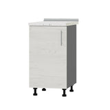 Кухонный модуль Оптима Низ Н83-450 Антрацит/Дуб Крафт Белый (без столешницы) 450х461х820 мм (DTM-072506)