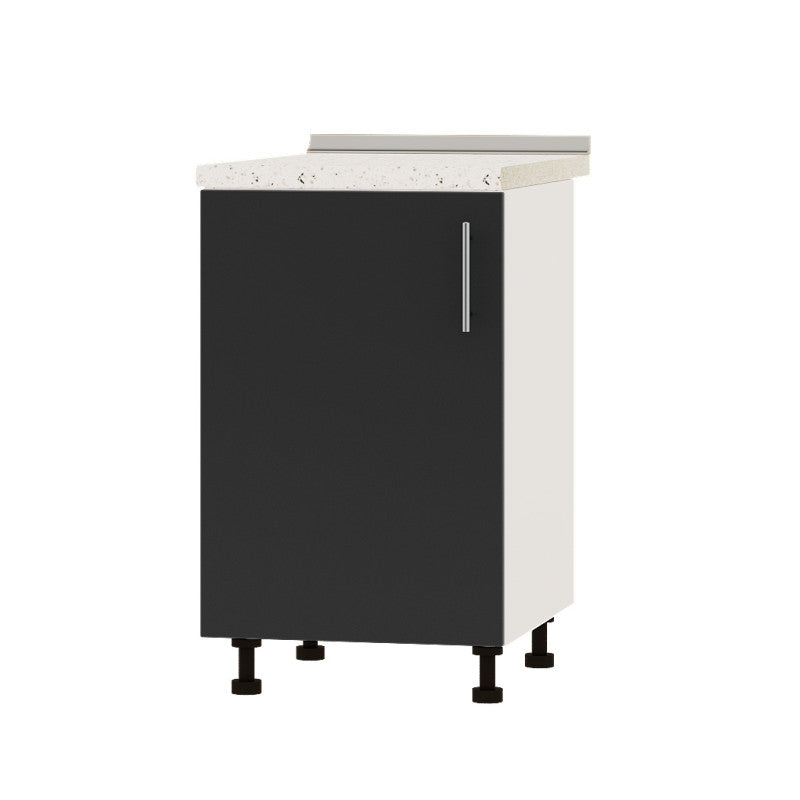 Кухонный модуль Оптима Низ Н83-500 Белый/Антрацит (без столешницы) 500х461х820 мм (DTM-072532)