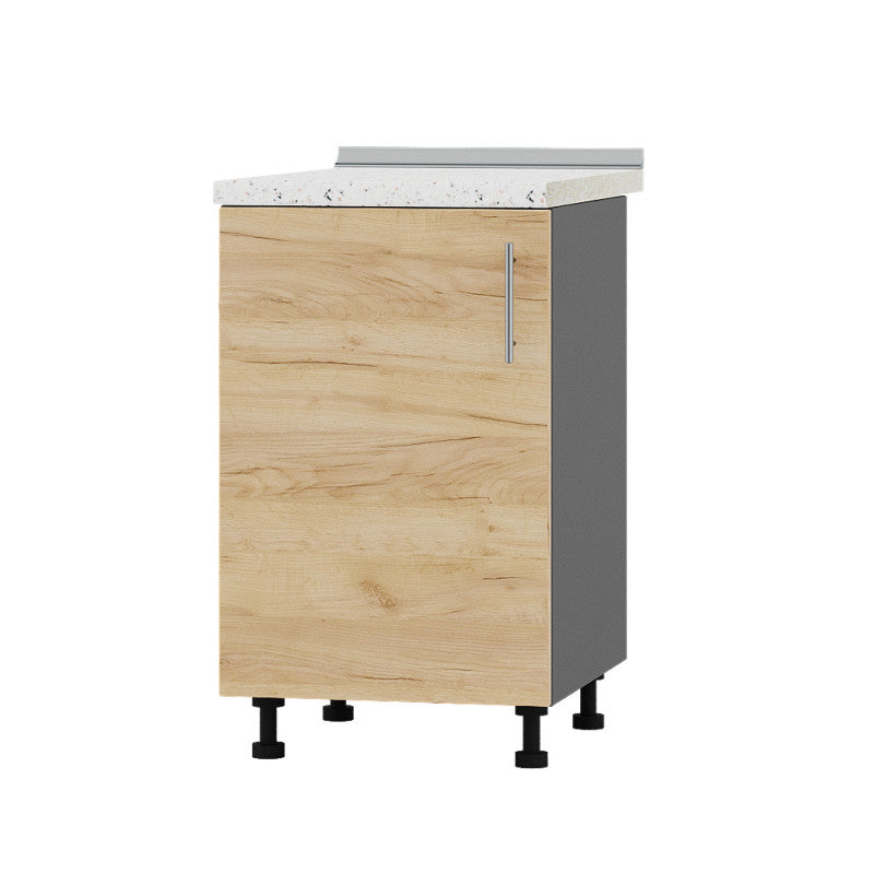 Кухонный модуль Оптима Низ Н83-500 Антрацит/Дуб Крафт Золотой (без столешницы) 500х461х820 мм (DTM-072528)