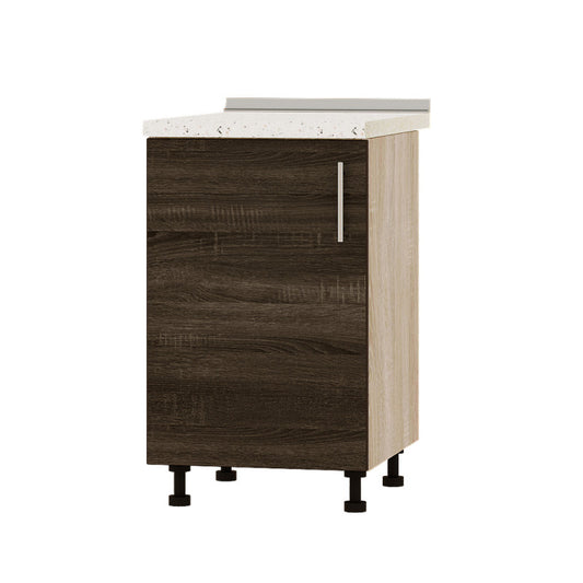 Кухонный модуль Оптима Низ Н83-500 Дуб Сонома/Дуб Сонома Трюфель (без столешницы) 500х461х820 мм (DTM-072458)