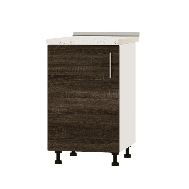 Кухонный модуль Оптима Низ Н83-500 Белый/Дуб Сонома Трюфель (без столешницы) 500х461х820 мм (DTM-072537)