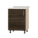 Кухонный модуль Оптима Низ Н83-600 Дуб Сонома/Дуб Сонома Трюфель (без столешницы) 600х461х820 мм (DTM-072322)