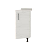 Кухонный модуль угловой Оптима Низ Н93-300 Дуб Сонома/Дуб Крафт Белый (без столешницы) 296х461х820 мм (DTM-071604)