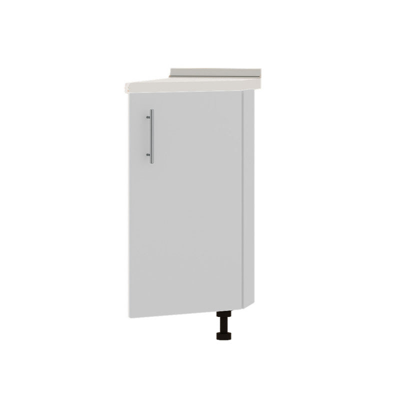 Кухонный модуль угловой Оптима Низ Н93-300 Белый/Нимфея Альба (Белый) (без столешницы) 296х461х820 мм (DTM-071601)