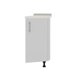 Кухонный модуль угловой Оптима Низ Н93-300 Белый/Нимфея Альба (Белый) (без столешницы) 296х461х820 мм (DTM-071601)