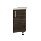 Кухонный модуль угловой Оптима Низ Н93-300 Дуб Сонома/Дуб Сонома Трюфель (без столешницы) 296х461х820 мм (DTM-071607)