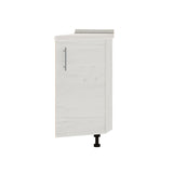 Кухонный модуль угловой Оптима Низ Н97-300 Дуб Сонома/Дуб Крафт Белый (без столешницы) 296х561х820 мм (DTM-071625)