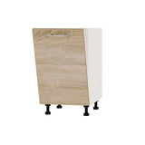 Фасад для посудомоечной машины Оптима ПМ-450 Дуб Сонома (без столешницы) 450х16х713 мм (DTM-071464)