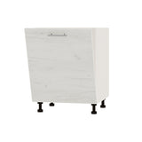 Фасад для посудомоечной машины Оптима ПМ-600 Дуб Крафт Белый (без столешницы) 600х16х713 мм (DTM-071469)