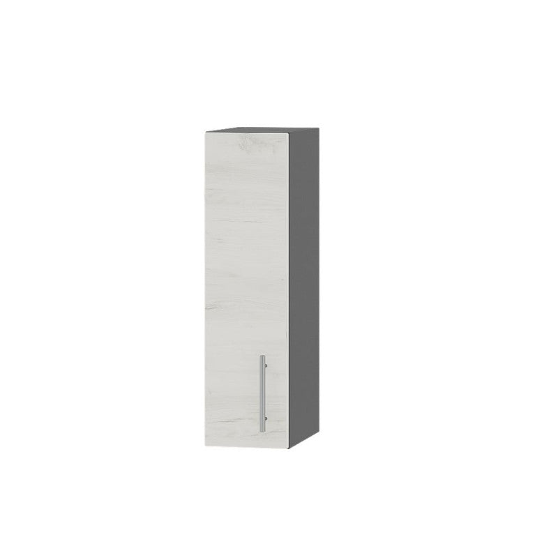 Кухонный модуль Оптима Верх В01-200 Антрацит Дуб Крафт Белый 200х296х720 мм (DTM-071273)