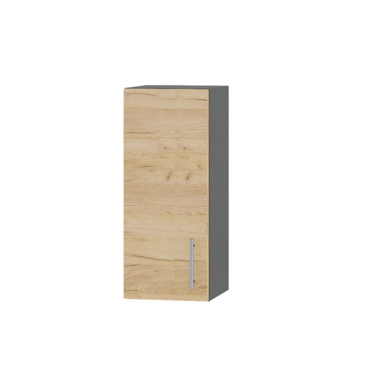 Кухонный модуль Оптима Верх В01-300 Антрацит/Дуб Крафт Золотой 300х296х720 мм (DTM-071295)