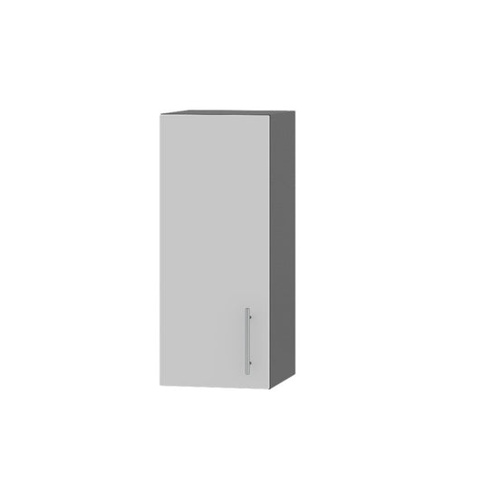 Кухонный модуль Оптима Верх В01-300 Антрацит/Нимфея Альба (Белый) 300х296х720 мм (DTM-071298)