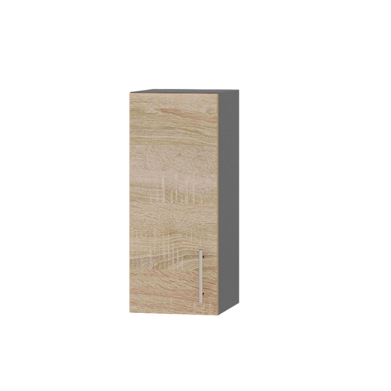 Кухонный модуль Оптима Верх В01-300 Антрацит/Дуб Сонома 300х296х720 мм (DTM-071296)