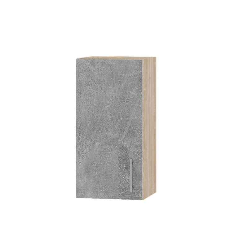 Кухонный модуль Оптима Верх В01-360 Дуб Сонома/Бетон 360х296х720 мм (DTM-071355)