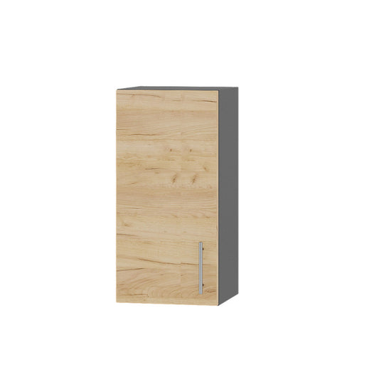 Кухонный модуль Оптима Верх В01-360 Антрацит/Дуб Крафт Золотой 360х296х720 мм (DTM-071343)