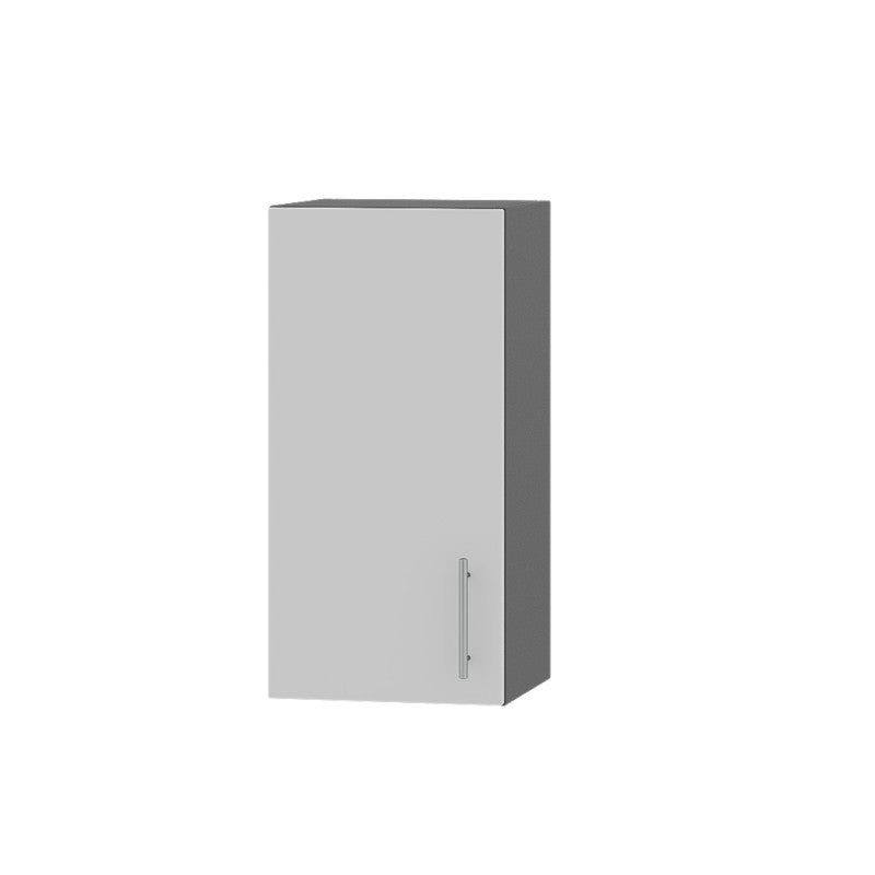 Кухонный модуль Оптима Верх В01-360 Антрацит/Нимфея Альба (Белый) 360х296х720 мм (DTM-071346)