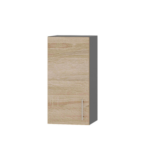 Кухонный модуль Оптима Верх В01-360 Антрацит/Дуб Сонома 360х296х720 мм (DTM-071344)