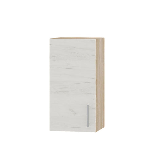 Кухонный модуль Оптима Верх В01-370 Дуб Сонома/Дуб Крафт Белый 370х296х720 мм (DTM-071377)