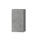 Кухонный модуль Оптима Верх В01-390 Антрацит/Бетон 390х296х720 мм (DTM-071404)