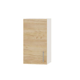 Кухонный модуль Оптима Верх В01-390 Белый/Дуб Крафт Золотой 390х296х720 мм (DTM-071413)