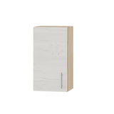 Кухонный модуль Оптима Верх В01-390 Дуб Сонома/Дуб Крафт Белый 390х296х720 мм (DTM-071419)