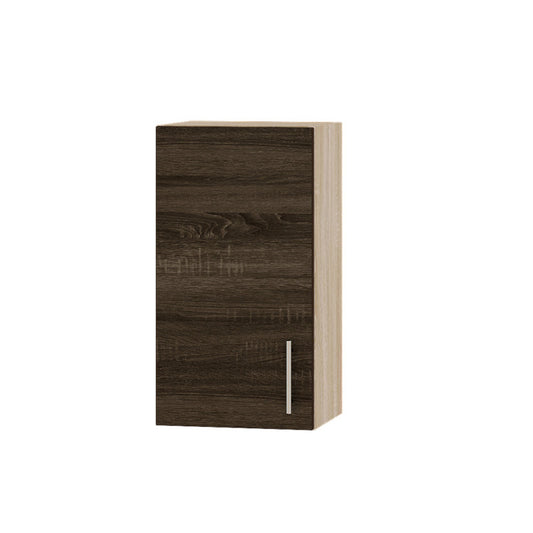 Кухонный модуль Оптима Верх В01-390 Дуб Сонома/Дуб Сонома Трюфель 390х296х720 мм (DTM-071422)