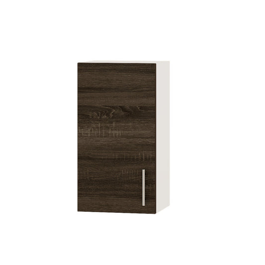 Кухонный модуль Оптима Верх В01-390 Белый/Дуб Сонома Трюфель 390х296х720 мм (DTM-071415)