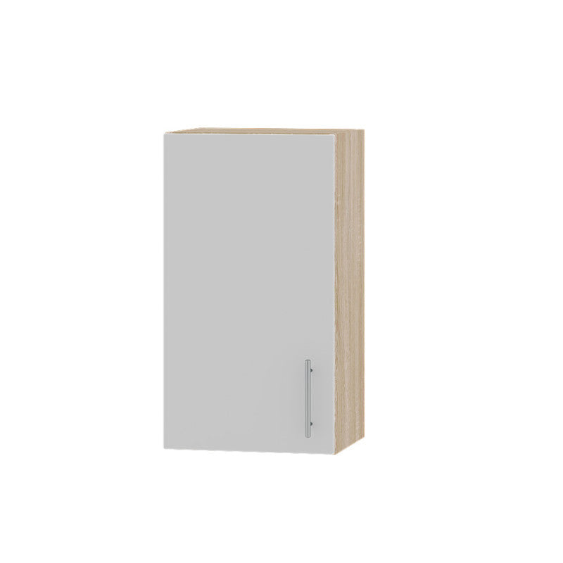 Кухонный модуль Оптима Верх В01-400 Дуб Сонома/Нимфея Альба (Белый) 400х296х720 мм (DTM-071474)