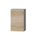 Кухонный модуль Оптима Верх В01-450 Антрацит/Дуб Сонома 450х296х720 мм (DTM-071479)