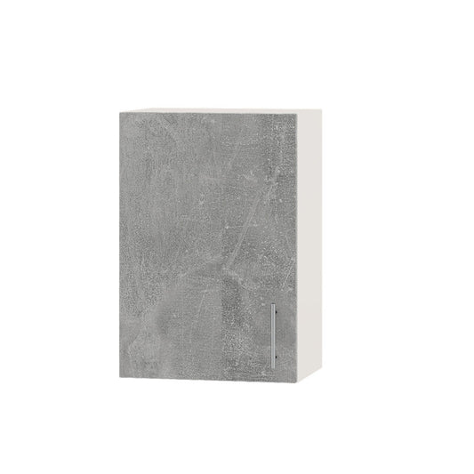 Кухонный модуль Оптима Верх В01-500 Белый/Бетон 500х296х720 мм (DTM-071504)