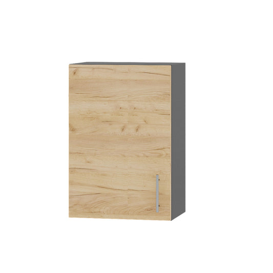 Кухонный модуль Оптима Верх В01-500 Антрацит/Дуб Крафт Золотой 500х296х720 мм (DTM-071499)