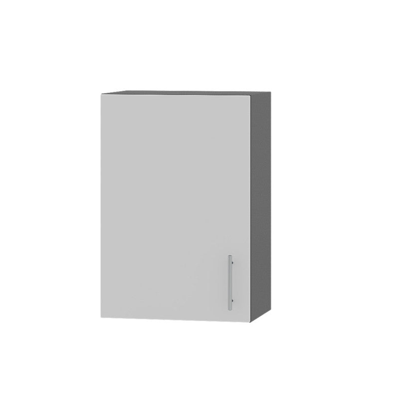 Кухонный модуль Оптима Верх В01-500 Антрацит/Нимфея Альба (Белый) 500х296х720 мм (DTM-071502)