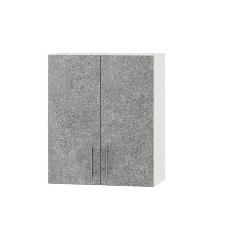 Кухонный модуль Оптима сушарка Верх В06-600 Белый/Бетон 600х296х720 мм (DTM-071525)