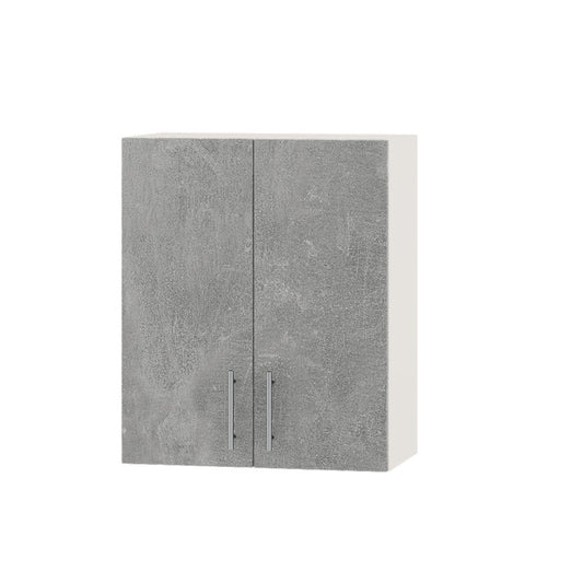 Кухонный модуль Оптима сушарка Верх В06-600 Белый/Бетон 600х296х720 мм (DTM-071525)