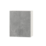 Кухонный модуль Оптима сушарка Верх В06-600 Белый/Бетон 600х296х720 мм (DTM-071525)