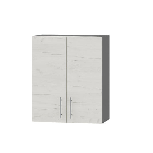 Кухонный модуль Оптима сушарка Верх В06-600 Антрацит/Дуб Крафт Белый 600х296х720 мм (DTM-071519)