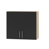 Кухонный модуль сушарка Оптима Верх В06-800 Дуб Сонома/Антрацит 800х296х720 мм (DTM-071702)