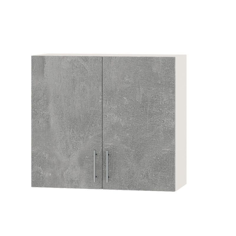 Кухонный модуль Оптима сушарка Верх В06-800 Белый/Бетон 800х296х720 мм (DTM-071553)