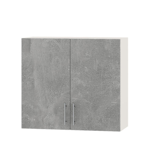 Кухонный модуль Оптима сушарка Верх В06-800 Белый/Бетон 800х296х720 мм (DTM-071553)